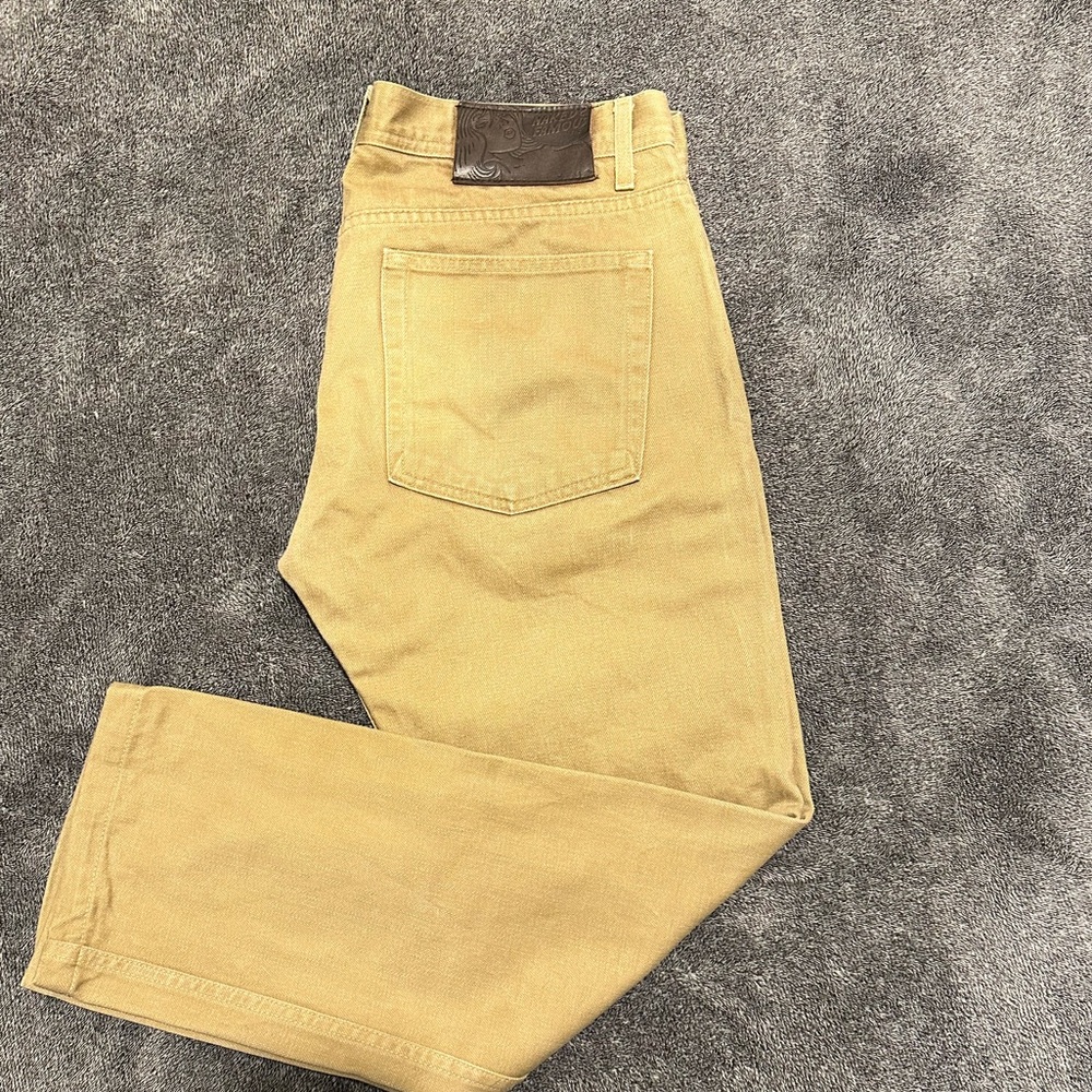 Naked and Famous Selvedge Chino Weird Guy cut